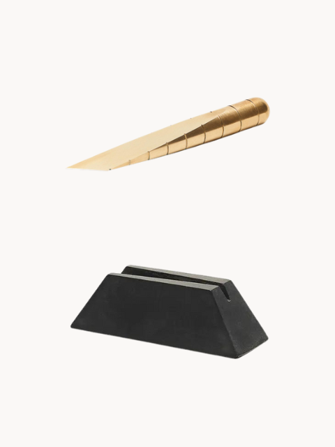 Tagliacarte in acciaio "Émer"