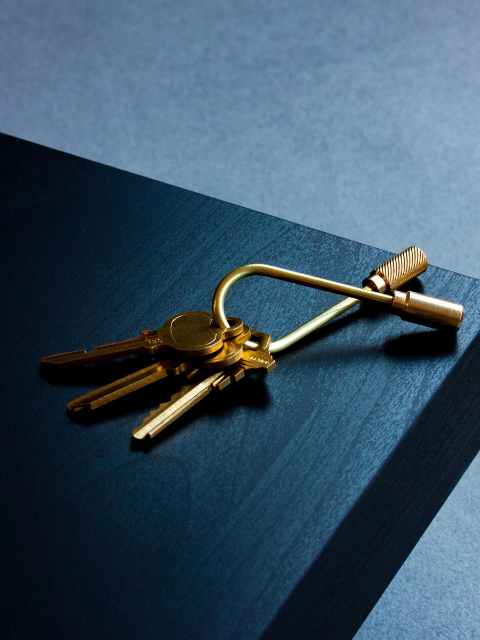 Portachiavi in acciaio "Azel"